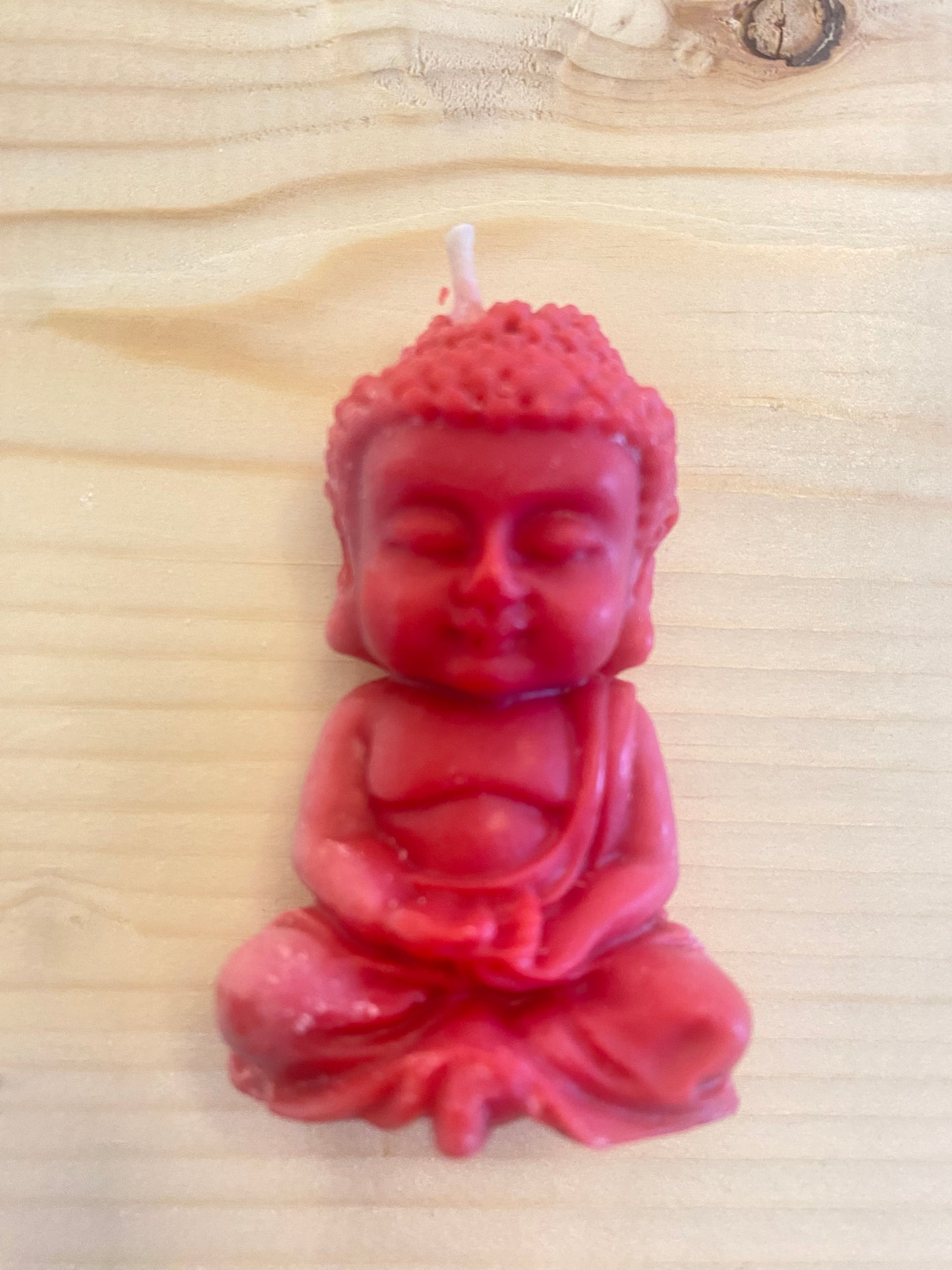 Red Buddha Candle