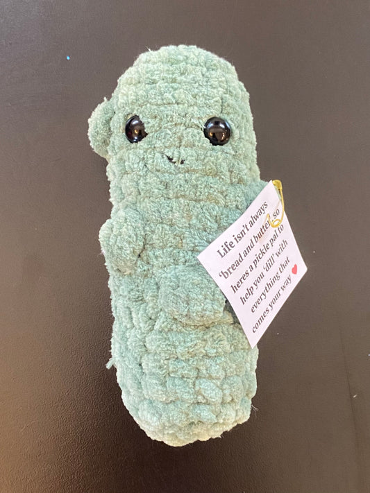 Emotional Support Pickle Plushie