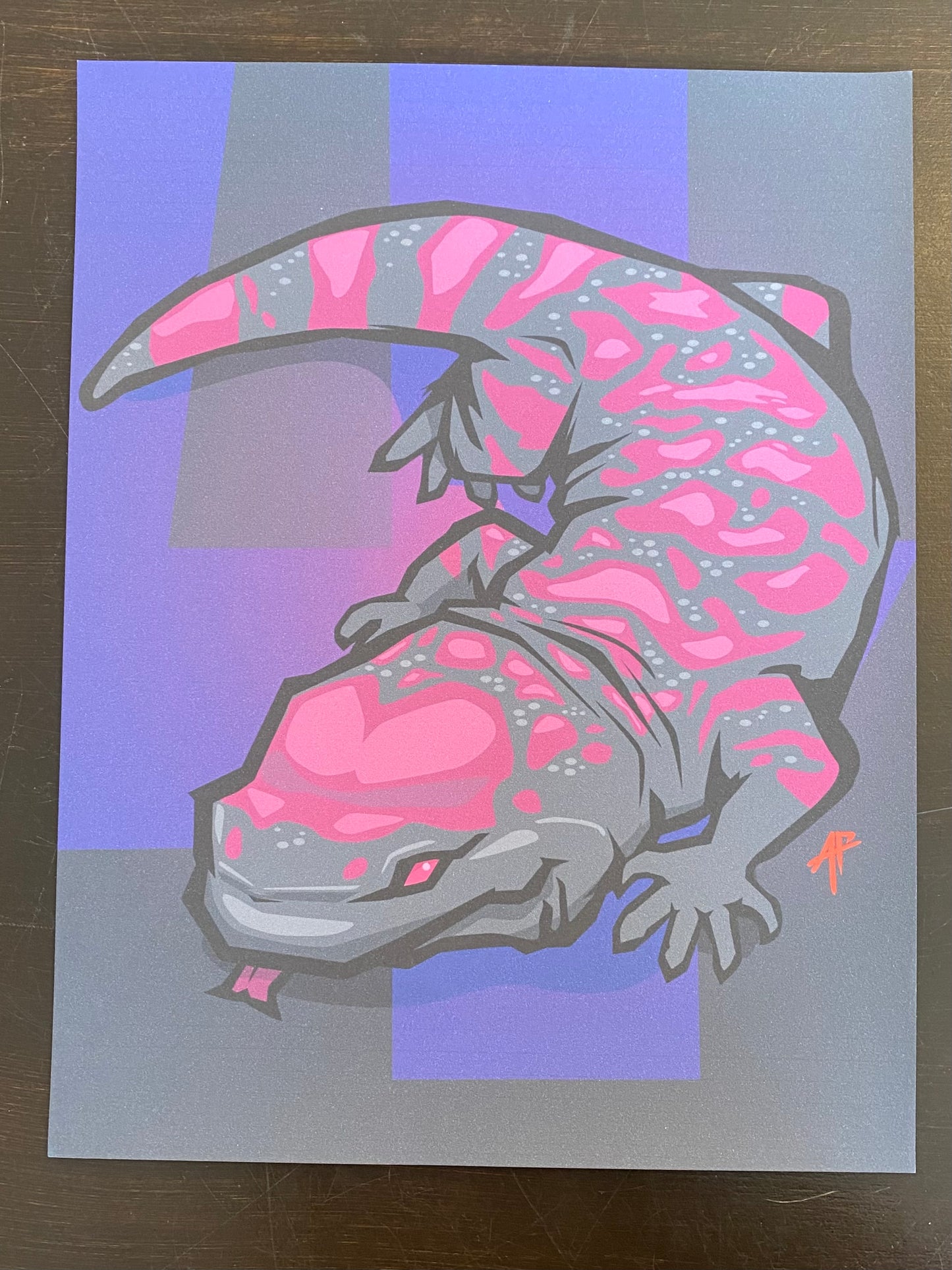 Salamander Print