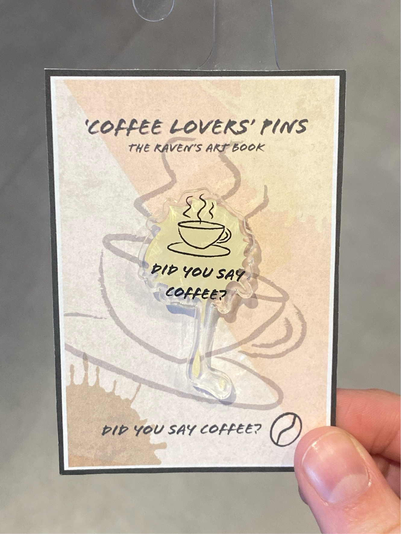 Coffee Lovers Pin