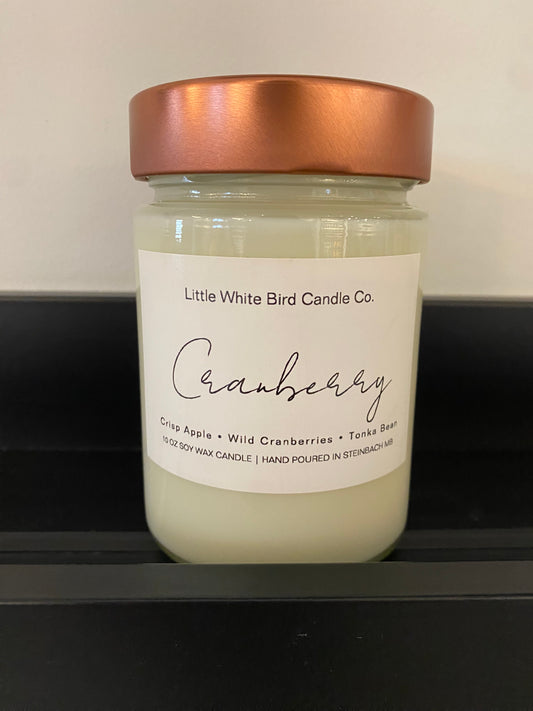 Cranberry Jar Candle