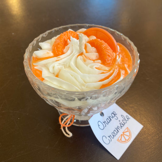 Orange Creamsicle Parfait Candle