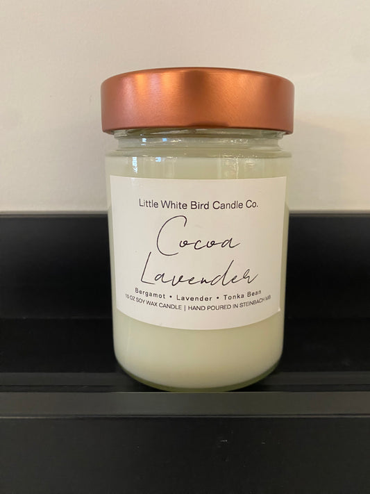 Cocoa Lavender Jar Candle