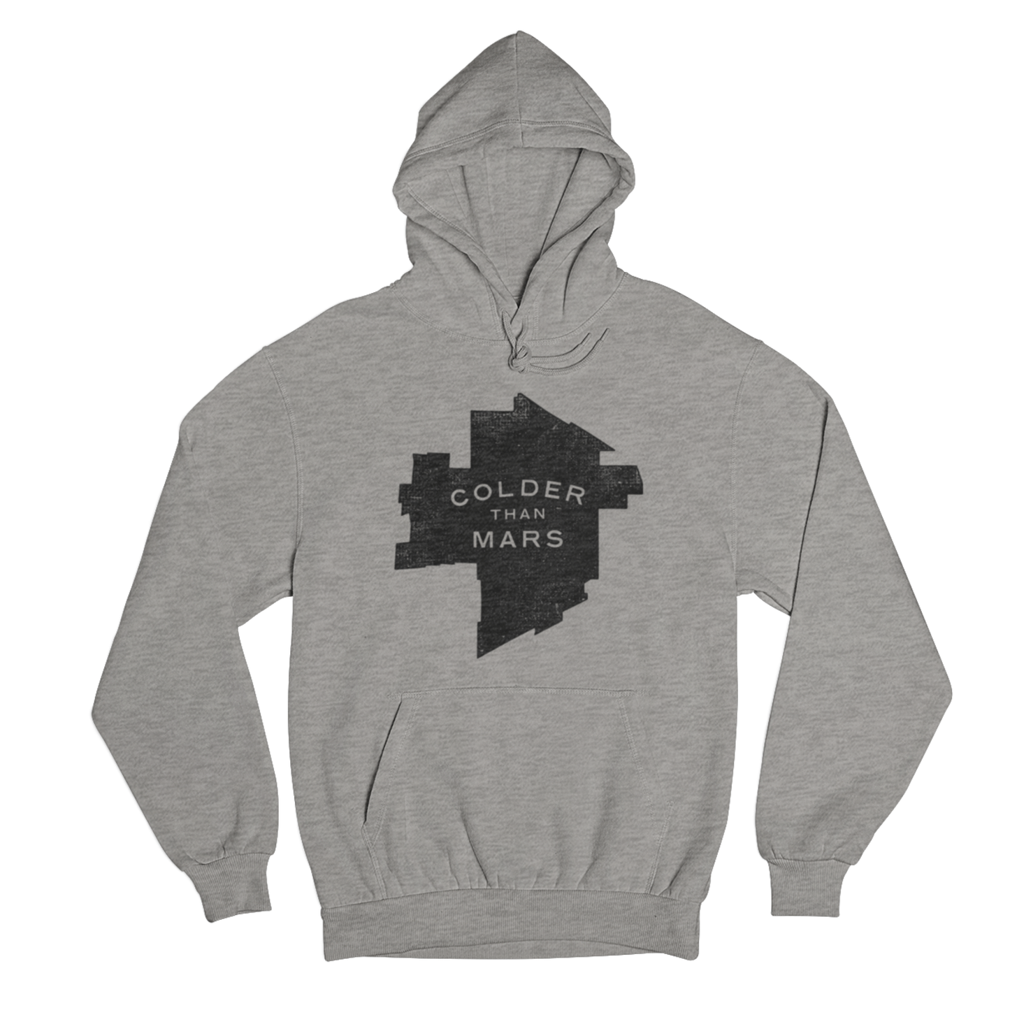 Colder Than Mars Hoodie | Athletic Grey