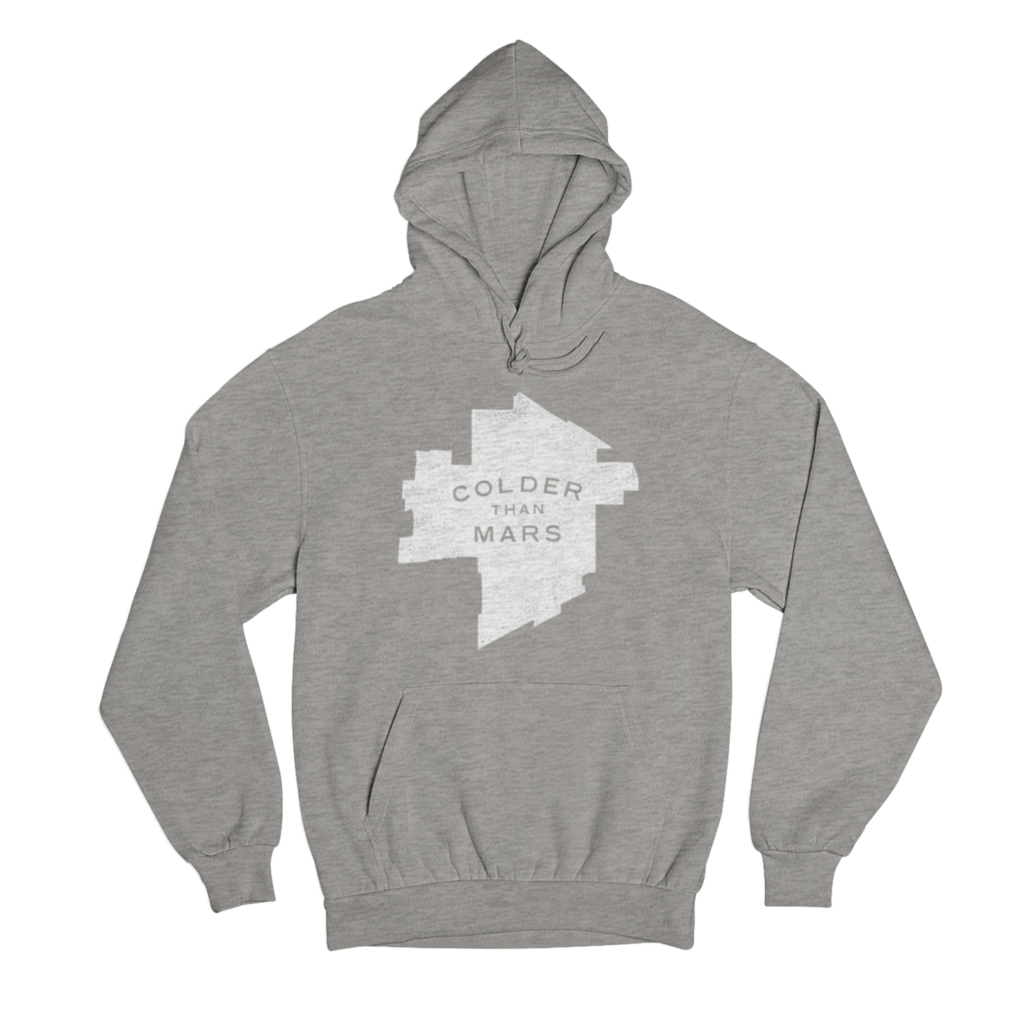 Colder Than Mars Hoodie | Athletic Grey