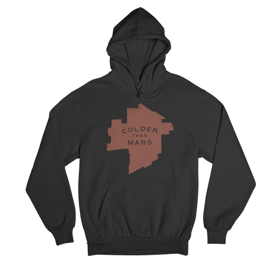 Colder Than Mars Hoodie | Black