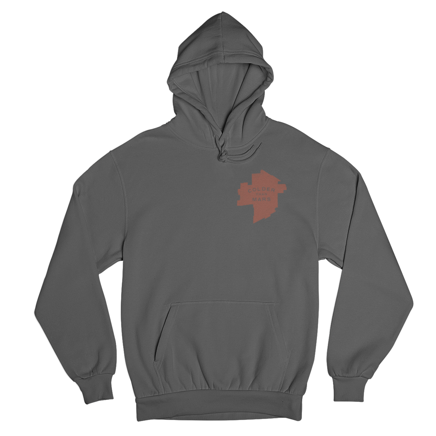 Colder Than Mars Hoodie | Charcoal