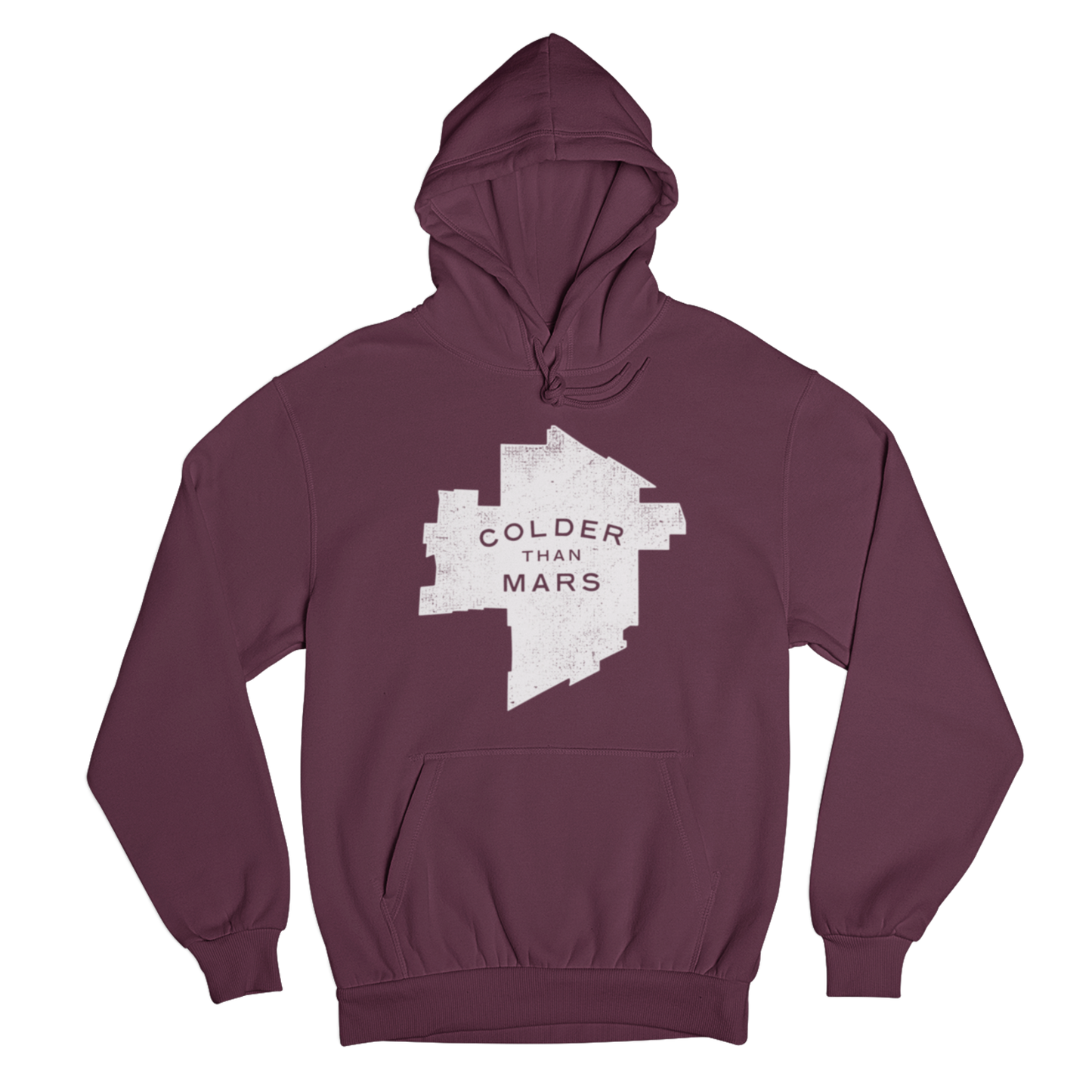 Colder Than Mars Hoodie | Maroon