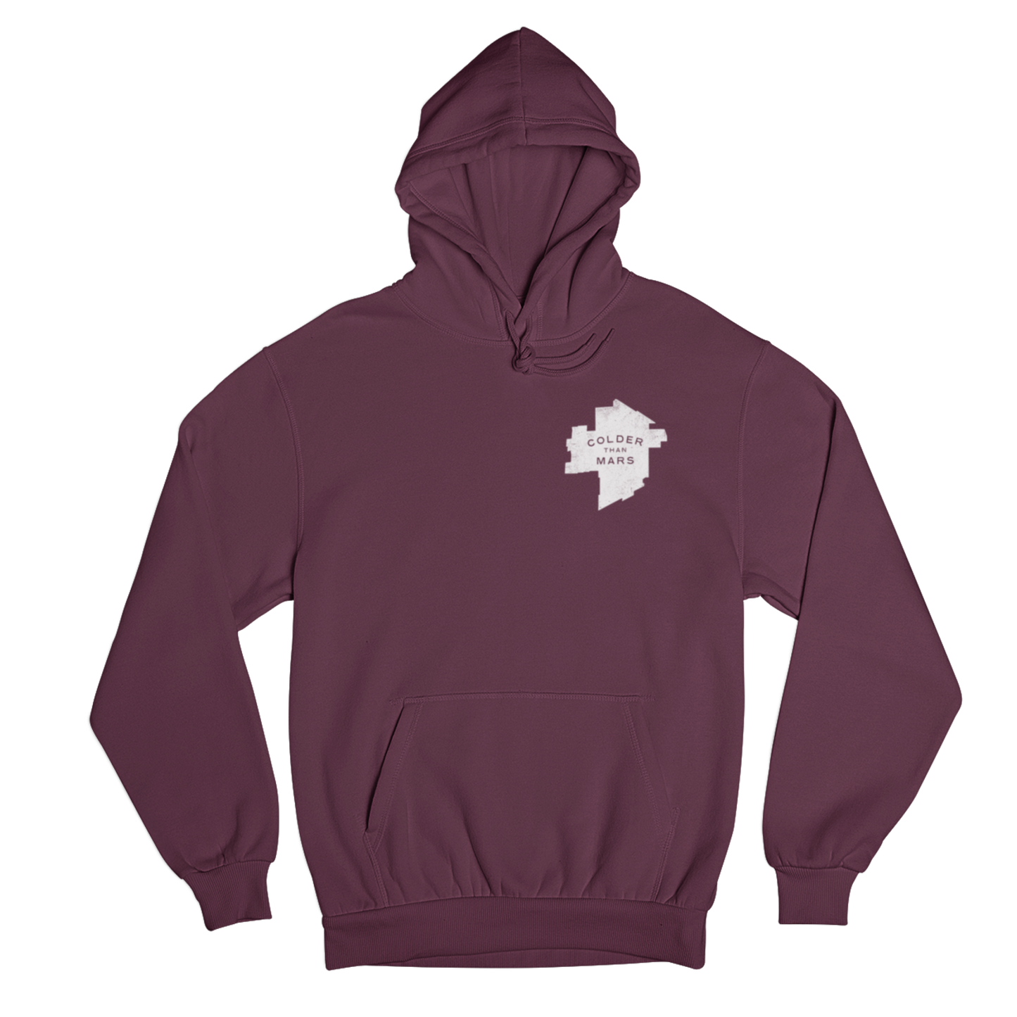 Colder Than Mars Hoodie | Maroon