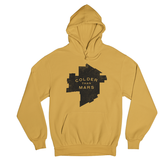 Colder Than Mars Hoodie | Mustard