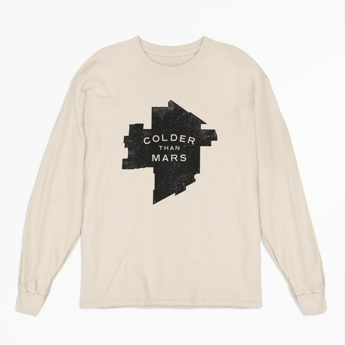 Colder Than Mars Long Sleeved Tee | Natural