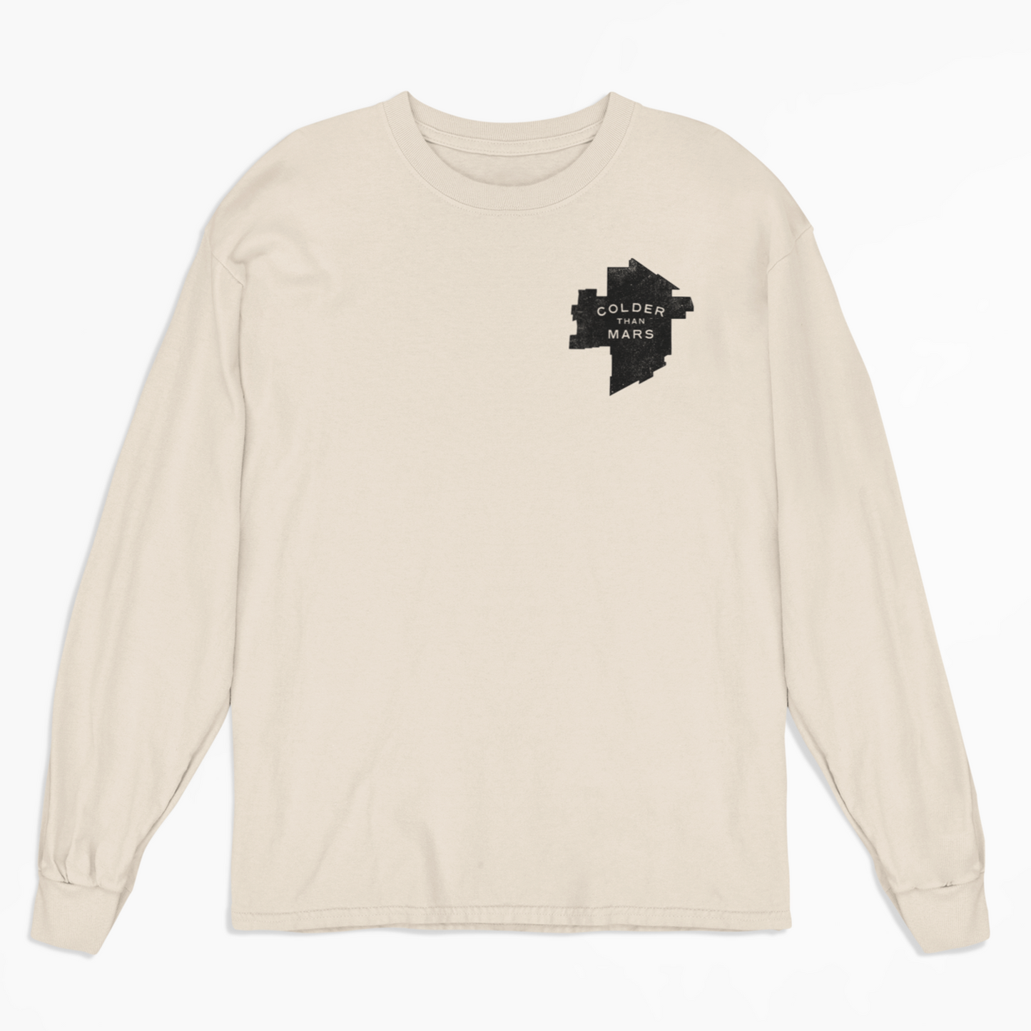 Colder Than Mars Long Sleeved Tee | Natural