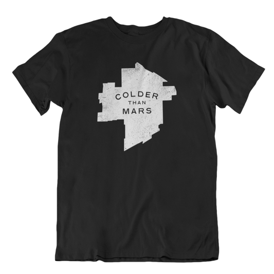 Colder Than Mars Tee | Black