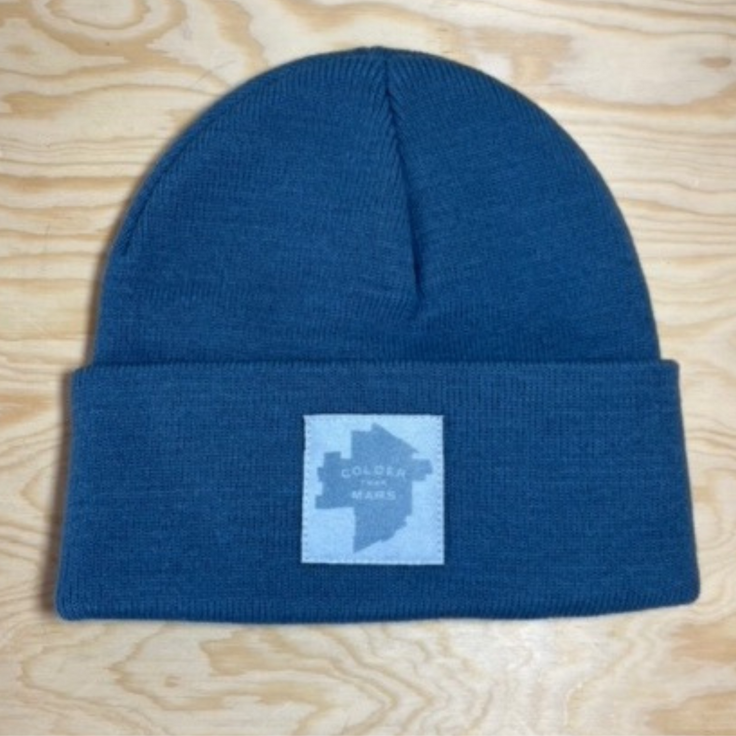 Colder Than Mars Toque | Ice Blue on Slate