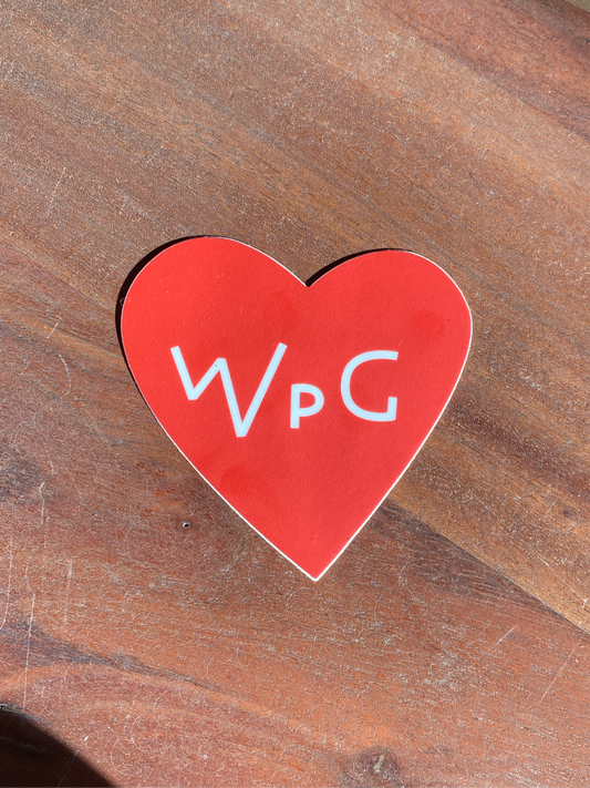 WPG Heart Sticker