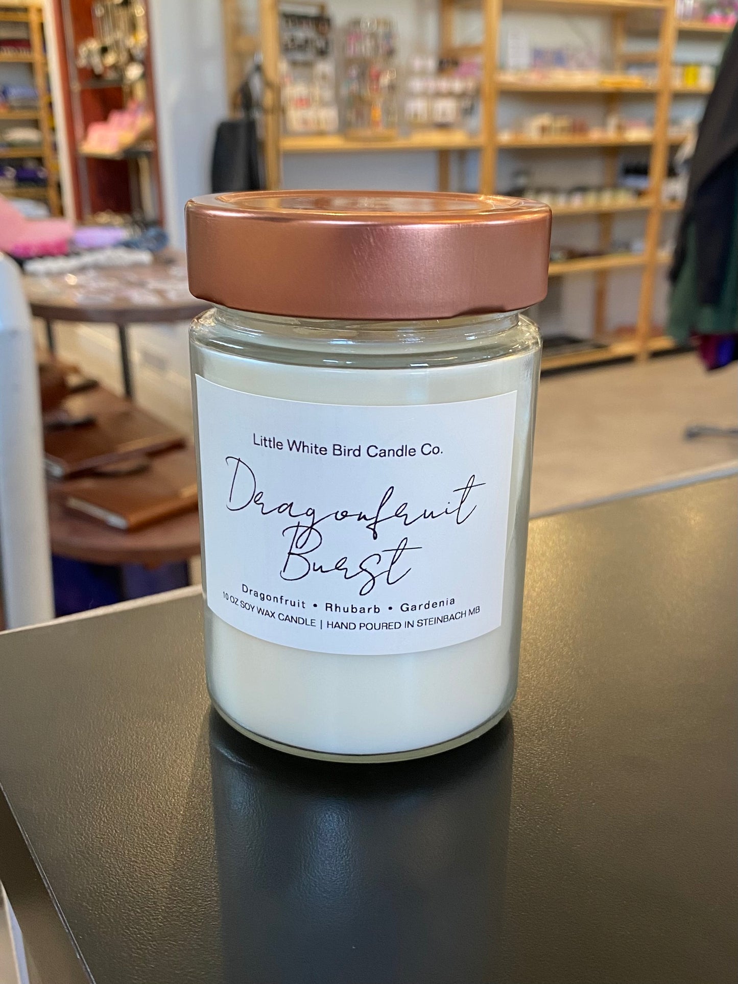 Dragonfruit Burst Jar Candle