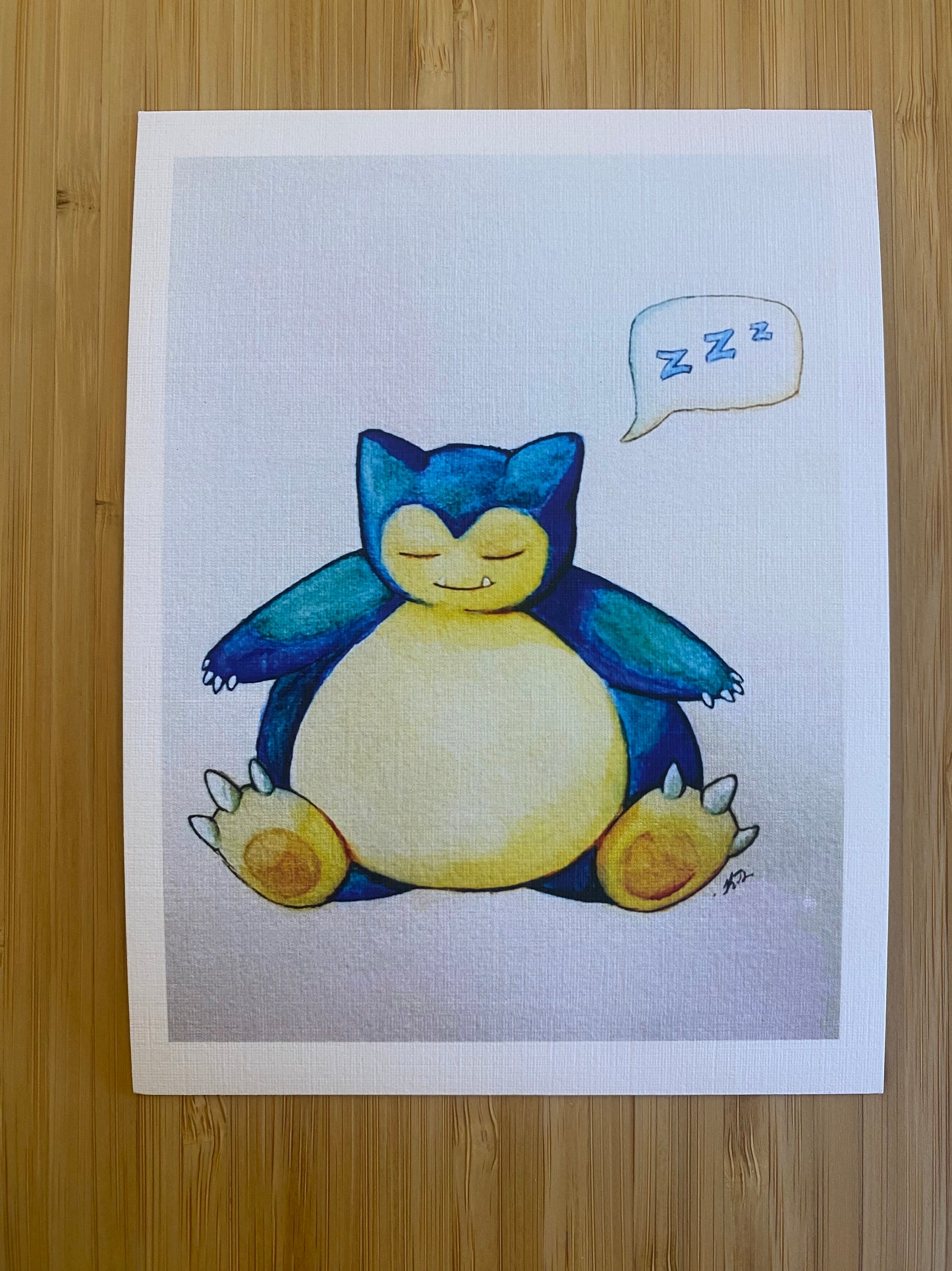 Snorlax Print