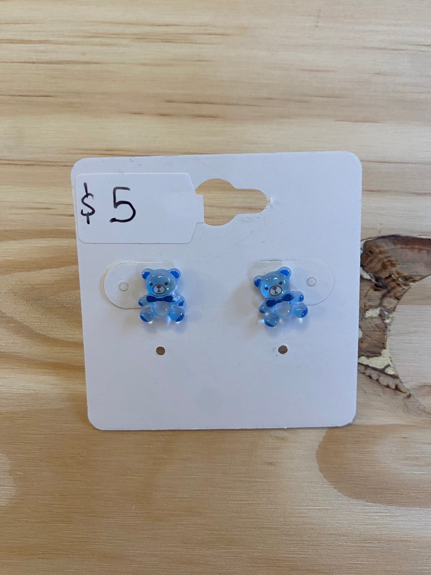 Teddy Bear Stud Earrings