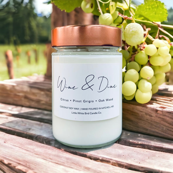 Wine and Dine Jar Candle