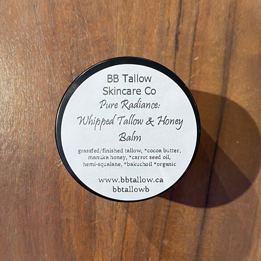 Pure Radiance Whipped Tallow and Honey Balm