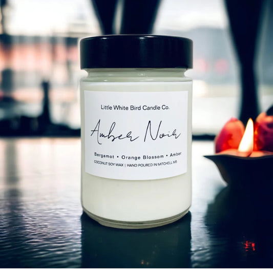 Amber Noir Jar Candle