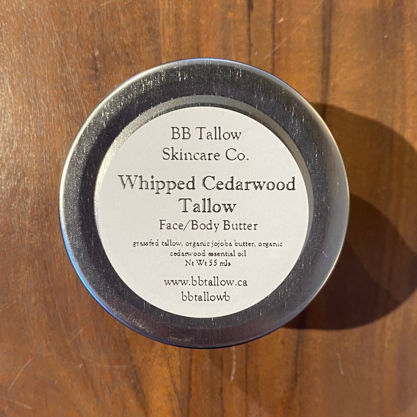 Whipped Cedarwood Tallow Butter