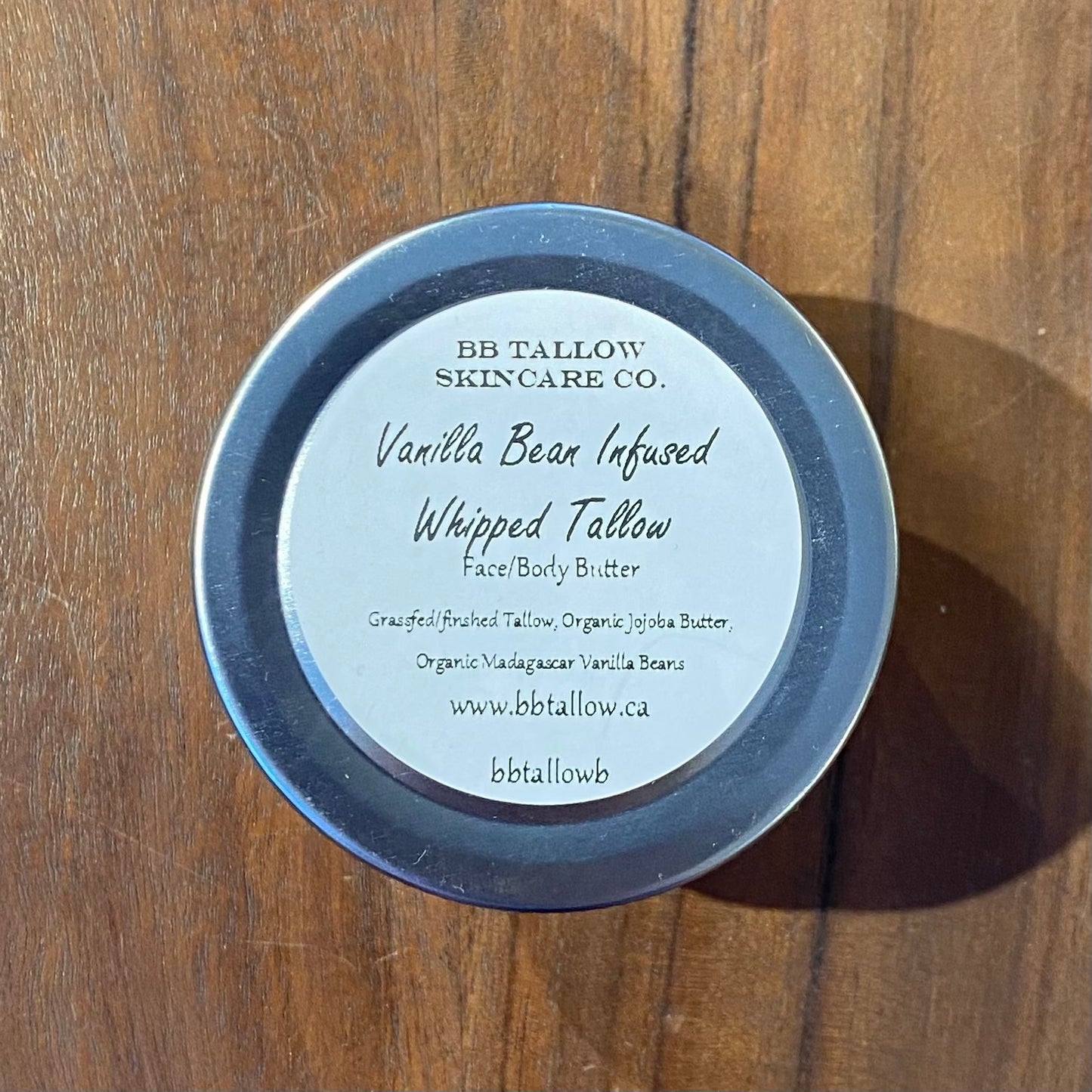 Vanilla Bean Infused Whipped Tallow Butter