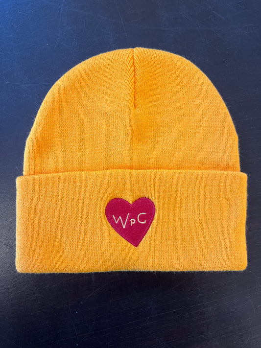 WPG Heart Toque | Red on Gold