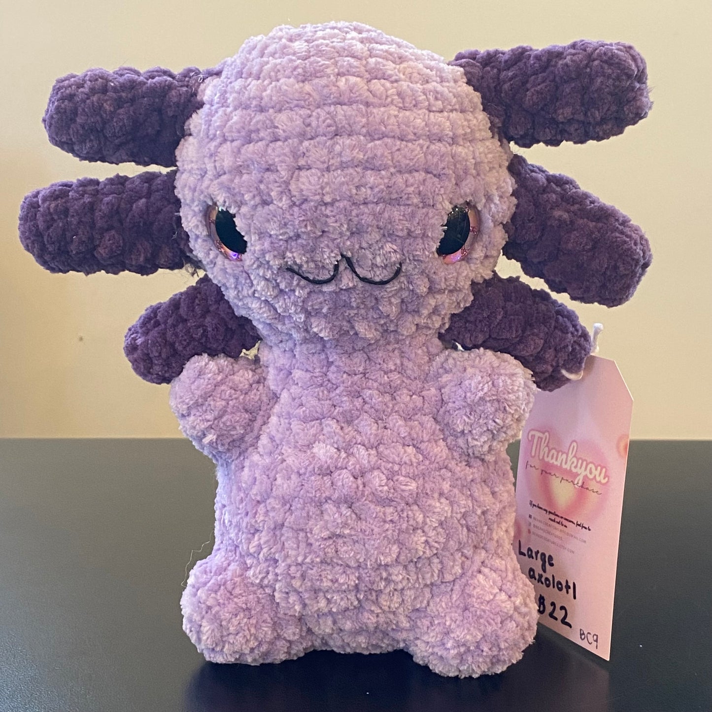 Large Axolotl Plushie