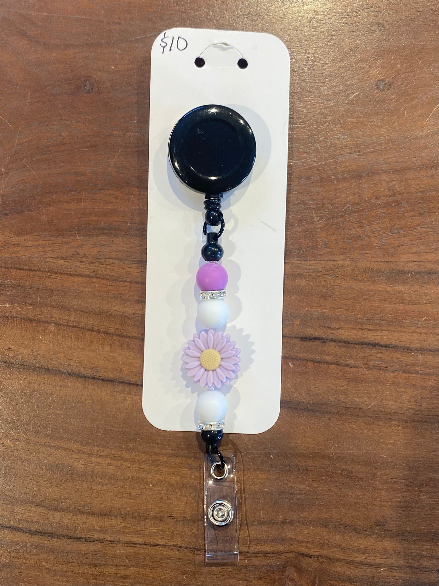 Daisy Badge Holder