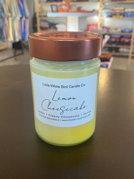 Lemon Cheesecake Jar Candle