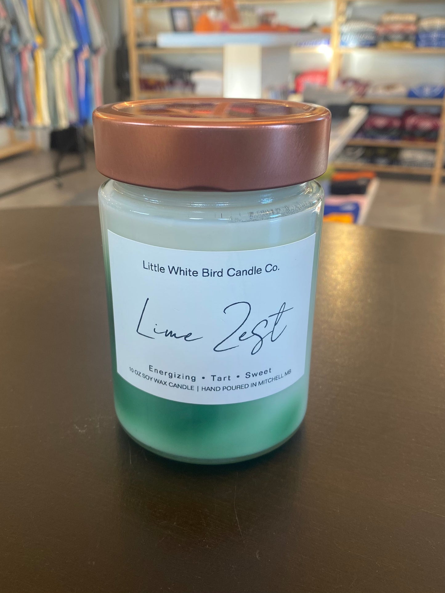 Lime Zest Jar Candle