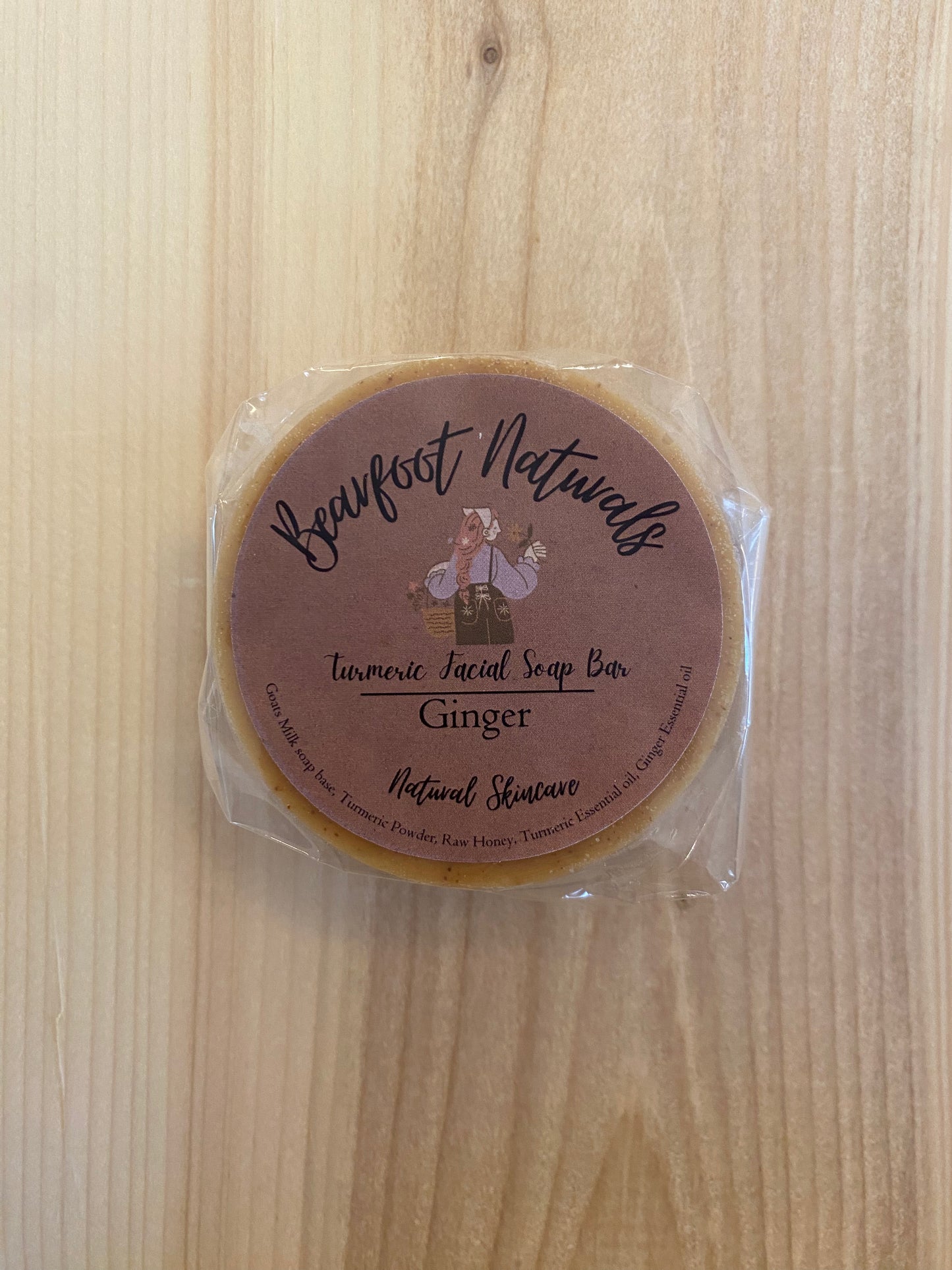 Ginger Turmeric Facial Soap Bar