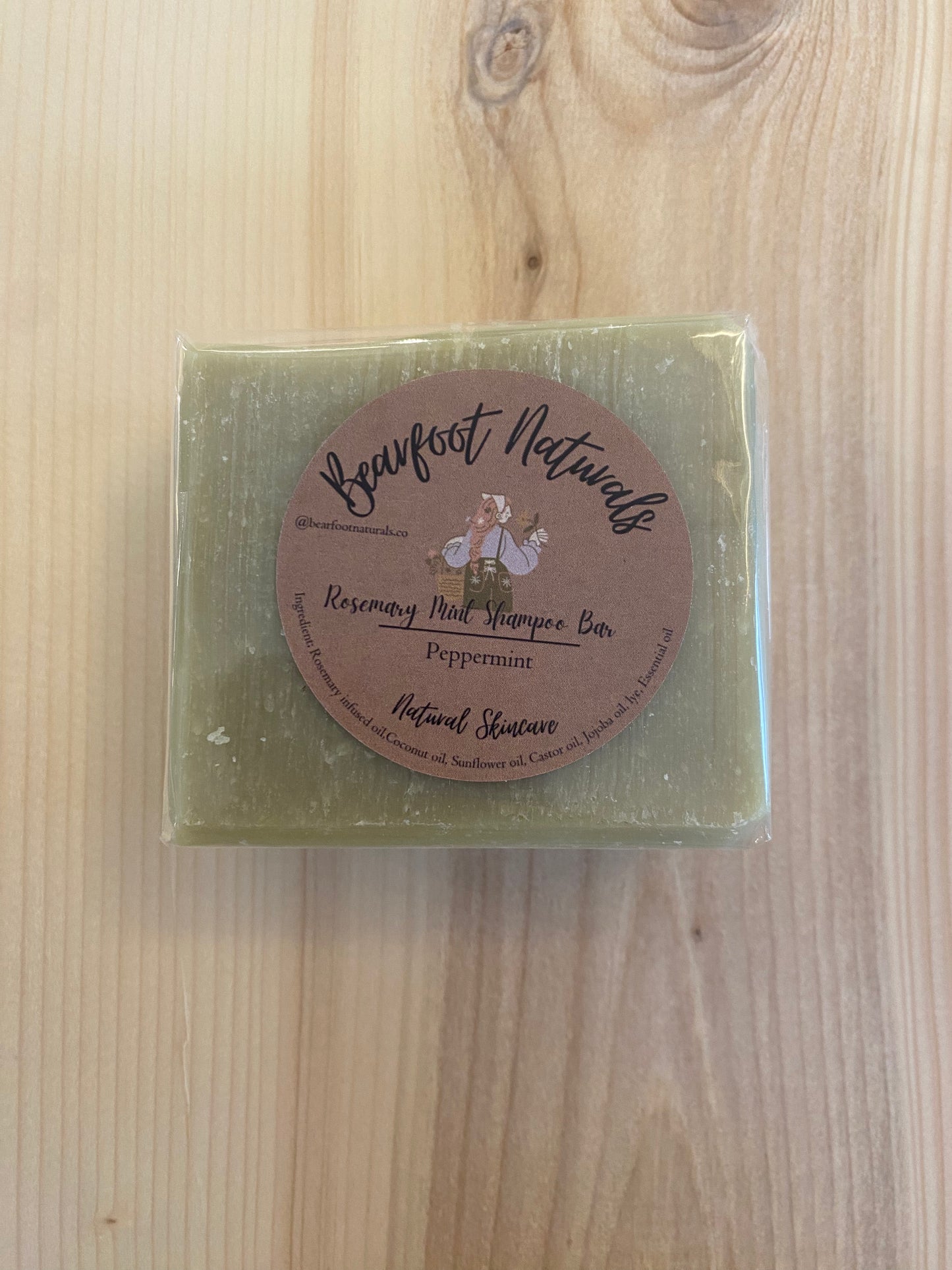 Peppermint Rosemary Shampoo Bar