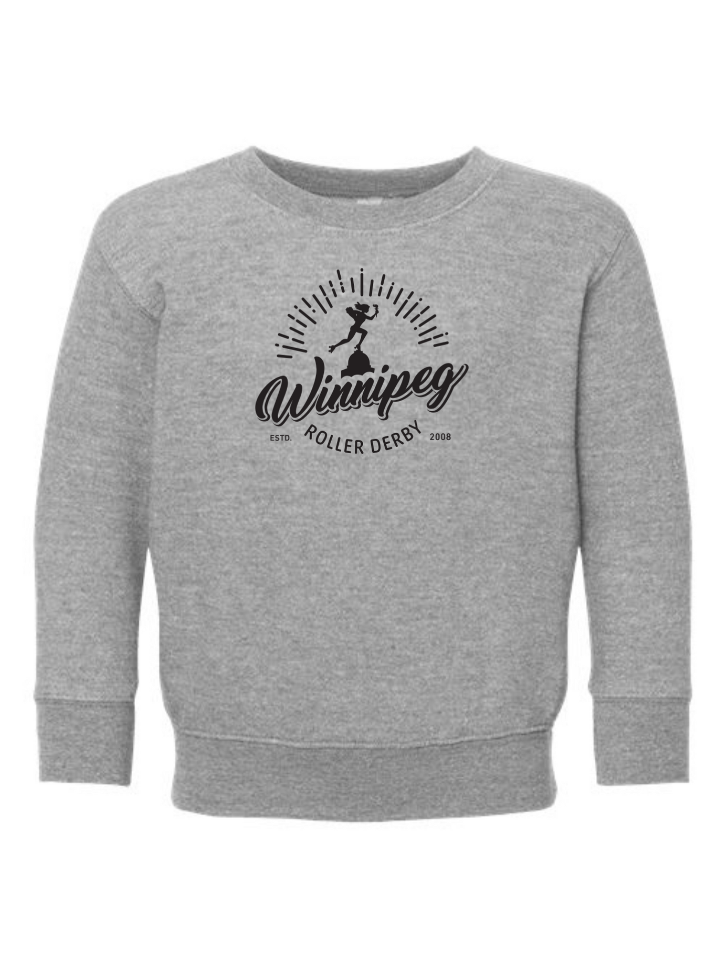 Winnipeg Roller Derby Crewneck | Toddler