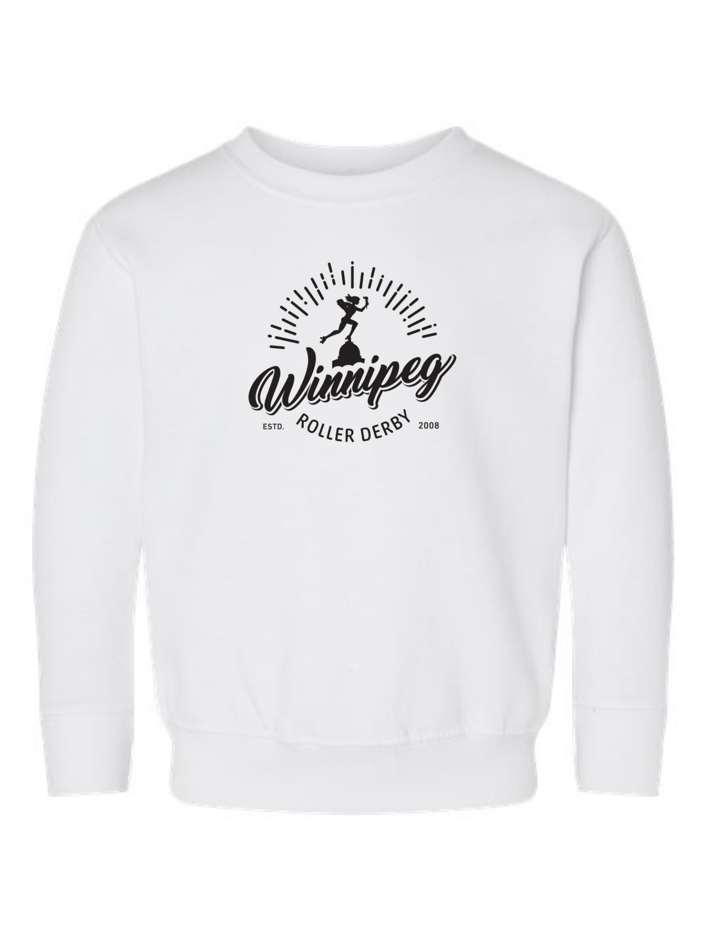 Winnipeg Roller Derby Crewneck | Toddler