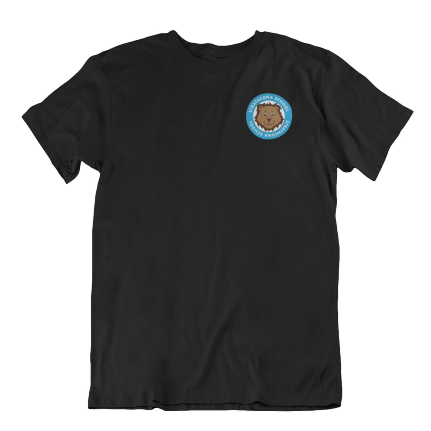 Strathcona School Tee (Youth) | Black