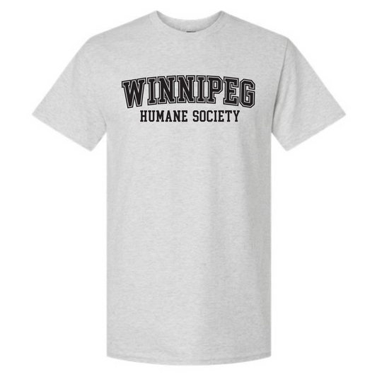 WHS Varsity Tee | Black on Athletic Grey