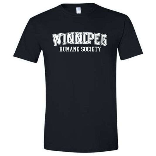 WHS Varsity Tee | White on Black