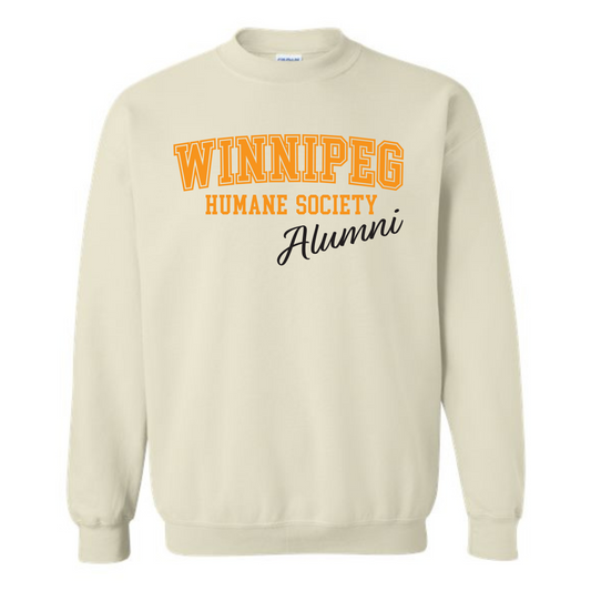 WHS Alumni Varsity Crewneck | Cream